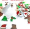 342PCS Foam Stickers Christmas,Fancy Christmas Stickers for Kit,Stocking Decorating of Christmas Puffy Stickers for Winnter for Kids Stickers